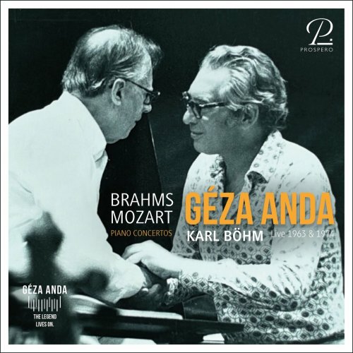 Verschillende artiesten - Géza Anda plays Brahms and Mozart - Two legendary recordings (Live at the Lucerne Festial 1963 & at the Salzburg Festival 1974) (2024)