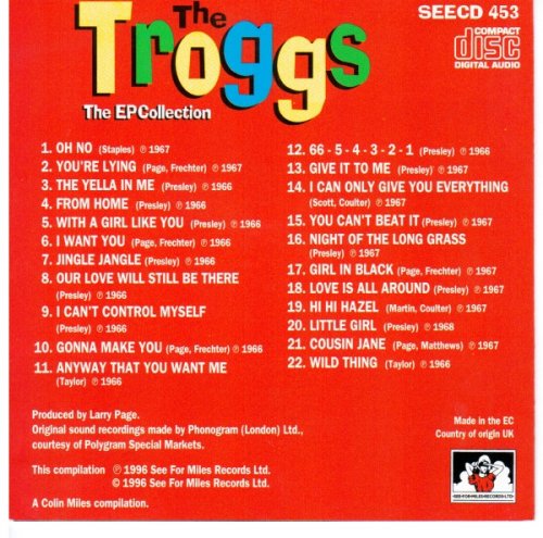 The Troggs - The EP Collection (1996) CD-Rip