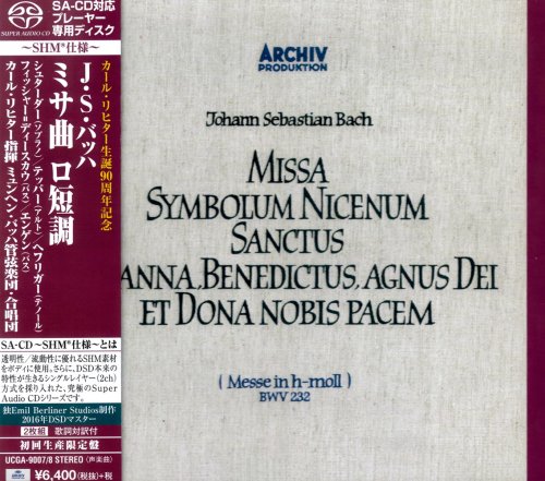 Karl Richter - J.S.Bach: Messe in h-moll, BWV232 (1961) [2016 SACD]