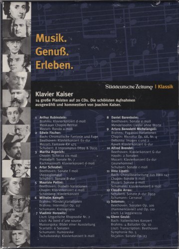 VA - Klavier Kaiser: 14 grosse Pianisten auf 20 CDs (2004)