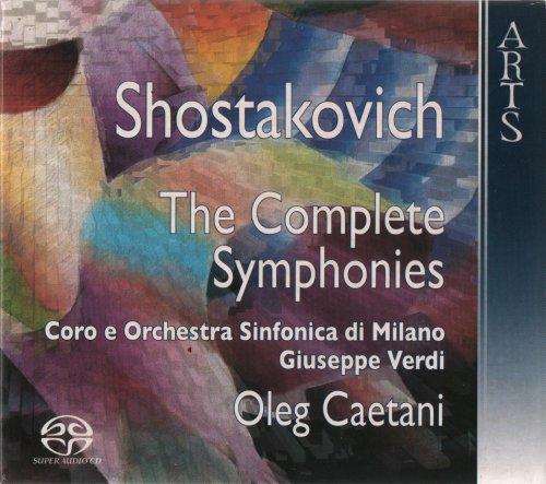 Orchestra Sinfonica di Milano Giuseppe Verdi, Oleg Caetani - Shostakovich: The Complete Symphonies (Box Set, 2006) [SACD]