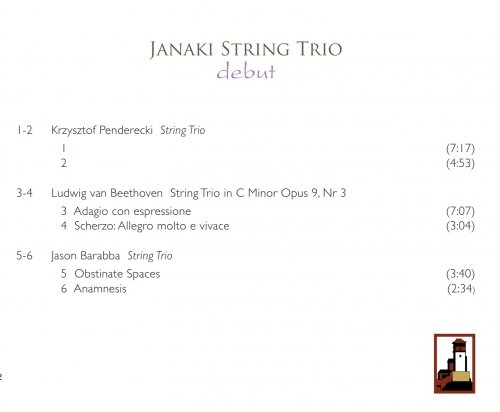 Janaki String Trio - Debut (2011) [DSD256]