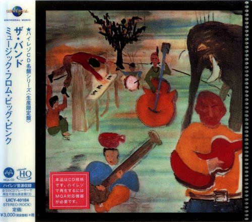 The Band - Music From Big Pink (1968) {2018, Japanese MQA-CD x UHQCD, Limited Edition, Remastered}