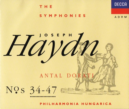 Philharmonia Hungarica, Antal Dorati - Haydn: Symphonies Nos. 34-47 (1991) CD-Rip