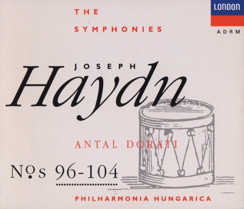 Philharmonia Hungarica, Antal Dorati - Haydn: Symphonies 96–104 (1991) CD-Rip