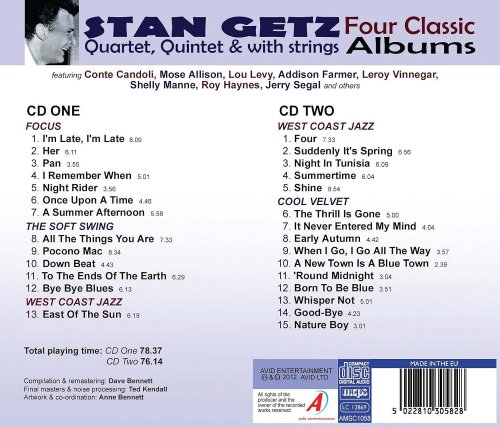 Stan Getz - Four Classic Albums (1955-1961) (2012)