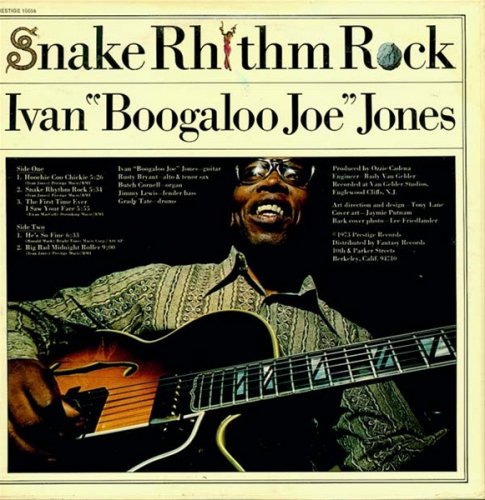 Ivan "Boogaloo Joe" Jones - Snake Rhythm Rock (1973) LP