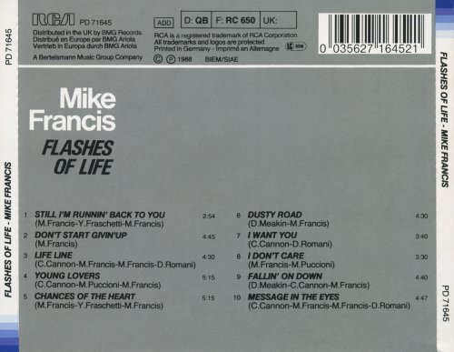 Mike Francis - Flashes Of Life (1988)