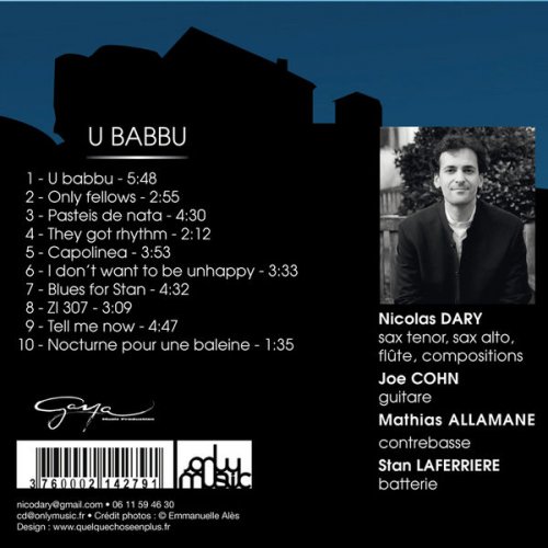 Nicolas Dary Quartet - U Babbu (2014) CD Rip