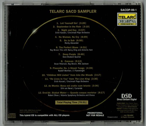 VA - Telarc SACD Sampler (1999) [SACD]