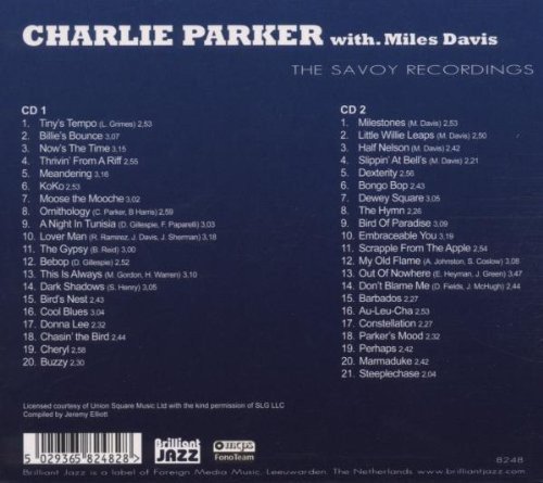 Charlie Parker With. Miles Davis - The Savoy Recordings (2006)