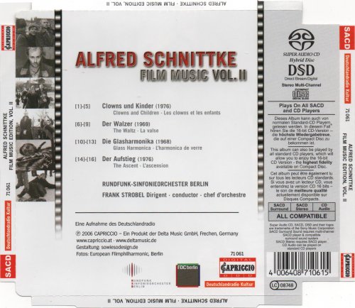 Rundfunk-Sinfonieorchester Berlin, Frank Strobel - Schnittke: Film Music Vol. II (2006) [SACD]