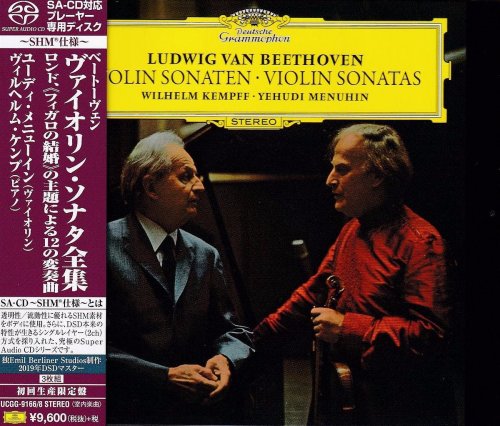 Yehudi Menuhin, Wilhelm Kempff - Beethoven: 10 Violin Sonatas (1970) [2019 3xSACD]