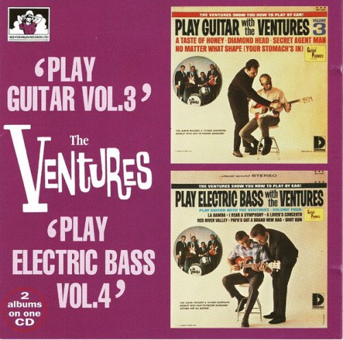 The Ventures - Play Guitar Vol 3 / Play Electric Bass Vol 4 (1997)