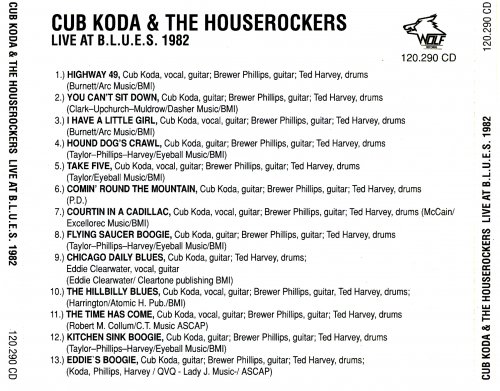 Cub Koda & The Houserockers - Live At B.L.U.E.S. (1982)
