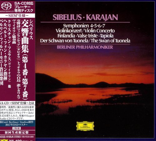 Herbert von Karajan - Sibelius: Symphonien 4•5•6•7 (1964-1967) [2017 SACD]