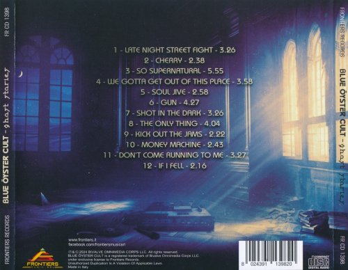 Blue Oyster Cult - Ghost Stories (2024) CD-Rip