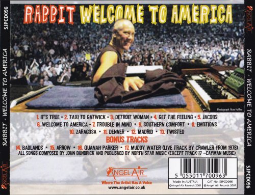 Rabbit - Welcome To America (2001)