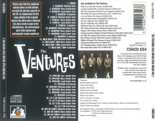 The Ventures - Play Guitar / Play Guitar Vol 2 (1997)