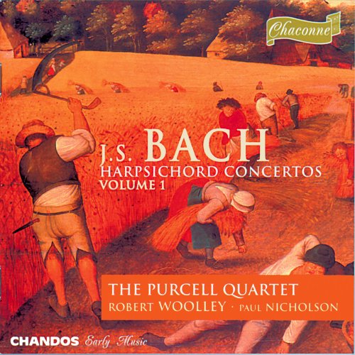 Purcell Quartet, Stephen Preston, Paul Nicholson, Jane Rogers, Jonathan Manson - Bach: Concertos for Harpsichord & Strings, Vol. 1 (1996)