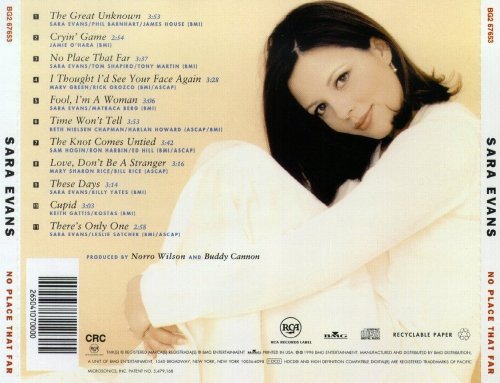 Sara Evans - No Place That Far (1998)