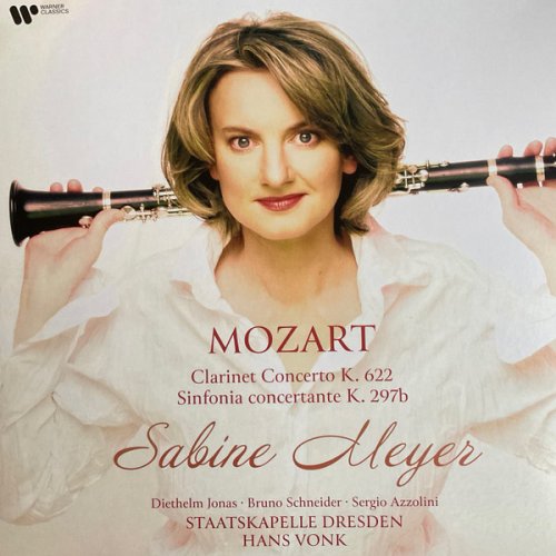 Sabine Meyer, Hans Vonk - Mozart: Clarinet Concerto K. 622 / Sinfonia Concertante K. 297b (1990) [2022 DSD]