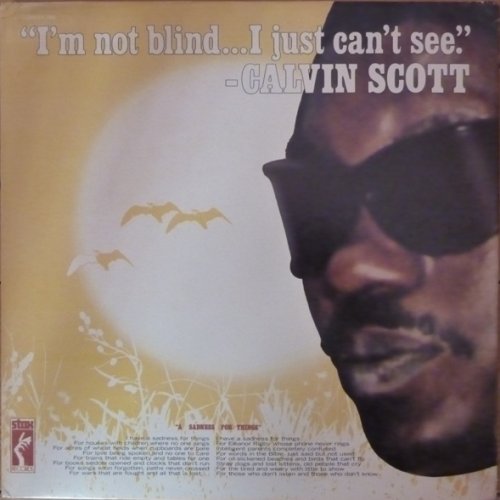 Calvin Scott - I'm Not Blind...I Just Can't See (1972)