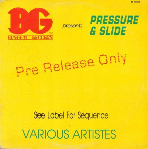 VA - Pressure & Slide (1989) Vinyl