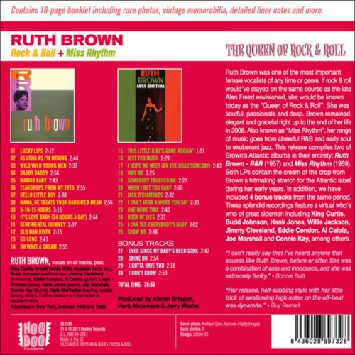 Ruth Brown - Rock & Roll + Miss Rhythm (Bonus Track Version) (2016)