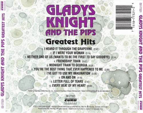 Gladys Knight And The Pips - Greatest Hits (1990)