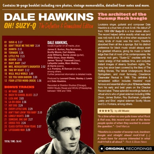 Dale Hawkins - Oh! Suzy-Q. The Definitive & Remastered Edition (Bonus Track Version) (2016)