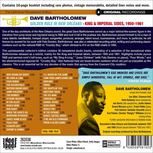 Dave Bartholomew - Golden Rule in New Orleans: King & Imperial Sides, 1950 - 1961 (2016)