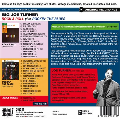 Big Joe Turner - Rock & Roll + Rockin' the Blues (Bonus Track Version) (2016)