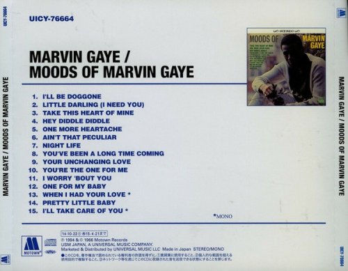 Marvin Gaye - Moods Of Marvin Gaye (1966) [2014 Motown R&B Best Collection]