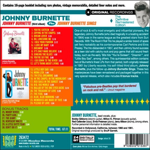 Johnny Burnette - Johnny Burnette (Third Album) + Johnny Burnette Sings [Bonus Track Version] (1994)