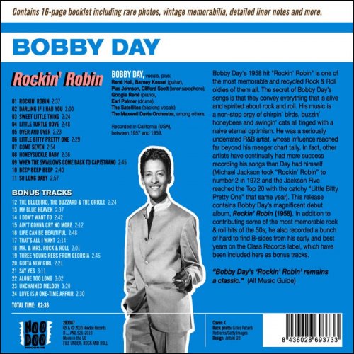 Bobby Day - Rockin' Robin (Bonus Track Version) (1959)