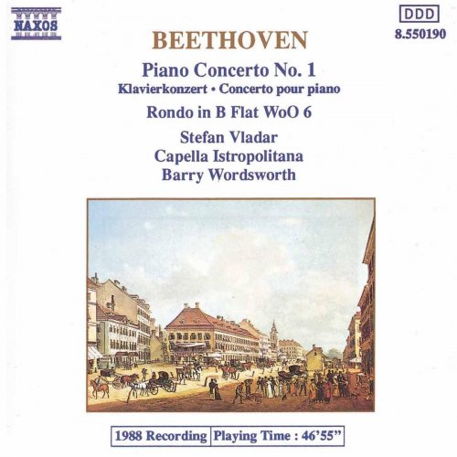 Stefan Vladar, Capella Istropolitana, Barry Wordsworth - Beethoven: Piano Concerto No. 1 / Rondo in B flat major (1988)