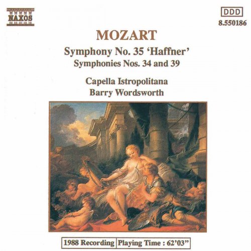 Capella Istropolitana, Barry Wordsworth - Mozart: Symphonies Nos. 34, 35 and 39 (1988)