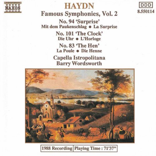 Capella Istropolitana, Barry Wordsworth - Haydn: Symphonies, Vol. 2 - Nos. 83, 94, 101 (1989)