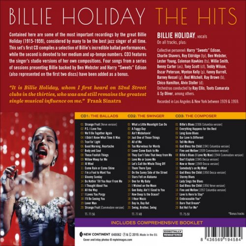 Billie Holiday - The Hits (2017)