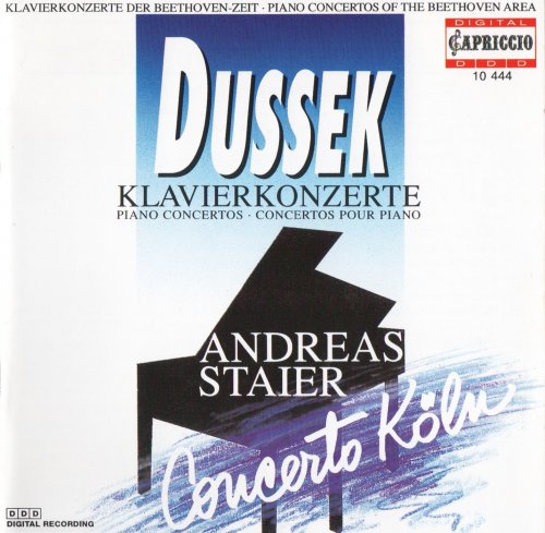 Andreas Staier, Concerto Köln - Dussek: Piano Concertos op.49, 22 & “Tableau 'Marie Antoinette'” (1995) CD-Rip