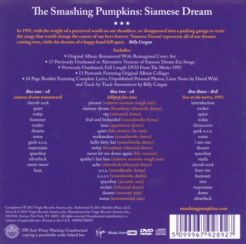 The Smashing Pumpkins - Siamese Dream (1993) [2011 Deluxe Edition]