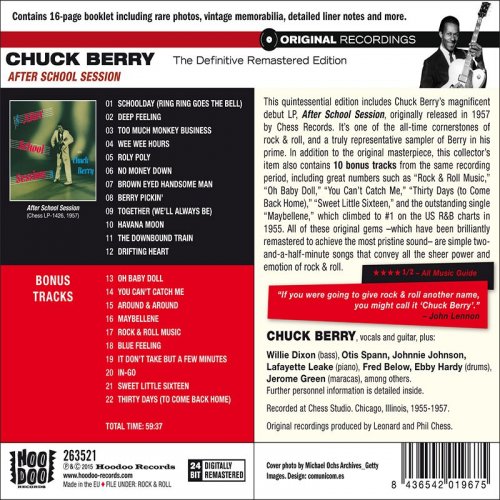 Chuck Berry - After School Session Plus 10 Bonus Tracks (2021)