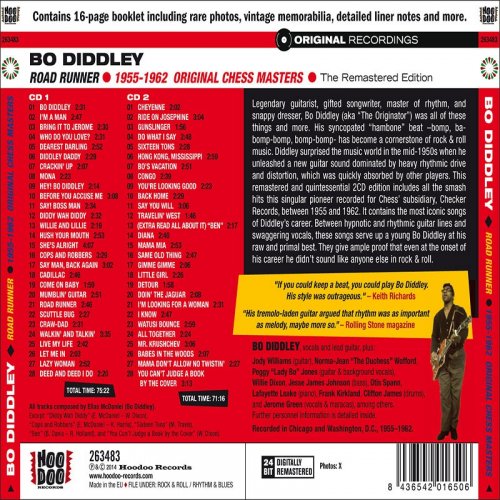 Bo Diddley - Road Runner: 1955-1962 Original Chess Masters (2021)