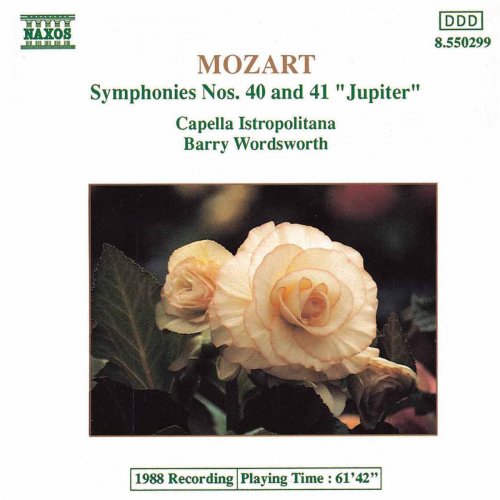 Capella Istropolitana, Barry Wordsworth - Mozart: Symphonies Nos. 40 & 41 (1990)