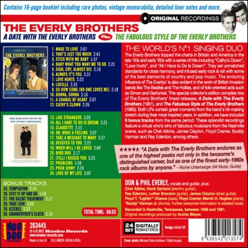 The Everly Brothers - A Date with the Eb Plus the Fabulous Style of the E.B (2021)