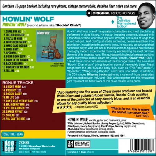 Howlin' Wolf - Howlin` Wolf (Second Album Aka Rockin` Chair) (2021)