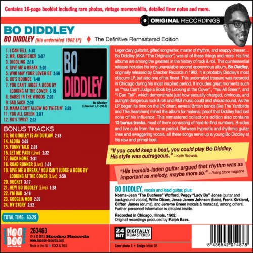 Bo Diddley - His Underrated 1962 Lp (2021)