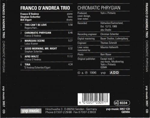 Franco D'Andrea Trio - Chromatic Phrygian (2011)