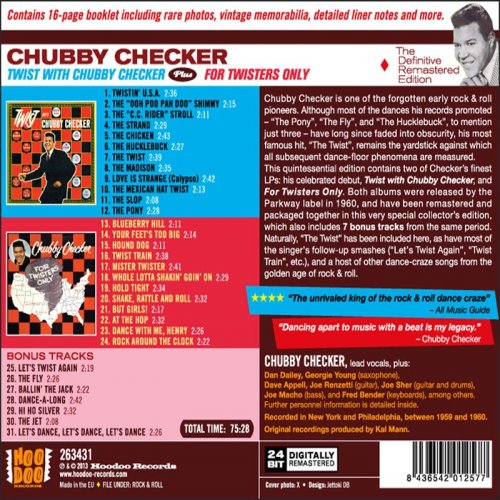 Chubby Checker - Twist with Plus for Twisters Only (2021)